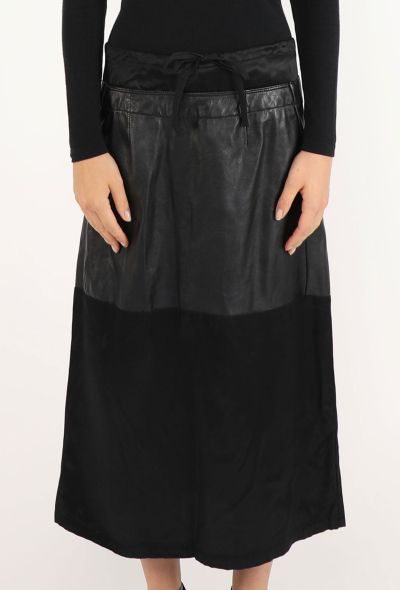 Maison Margiela Artisanal Patchwork 'Lining' Skirt, 2002 - 2