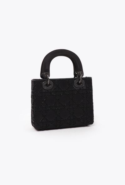 Dior '90s Mini Lady Dior  Satin Cannage Bag - 2 Dior '90s Mini Lady Dior  Satin Cannage Bag - 2