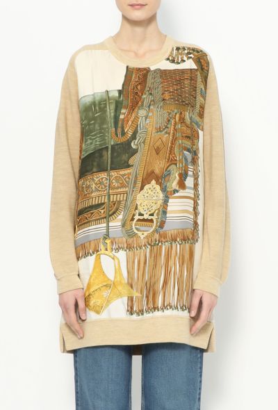 Hermès 2008 'Selle d'Apparat Marocaine' Twillaine Sweater - 1