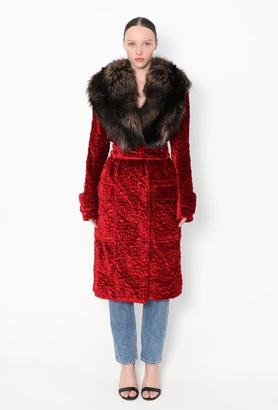 Tom Ford F/W 2011 Astrakhan Fox Fur Coat - 1 Tom Ford F/W 2011 Astrakhan Fox Fur Coat - 1