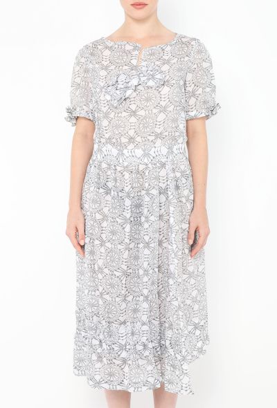 Comme des Garçons 2018 Graphic Bow Dress - 2