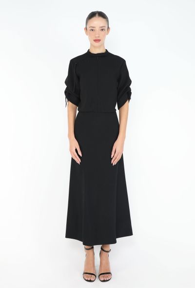 Balenciaga 1998 Le Dix Eyelet Laced Dress - 1