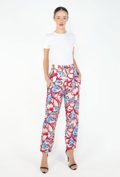 Louis Vuitton Brocade Tapered Trousers, S/S 2019 - 1