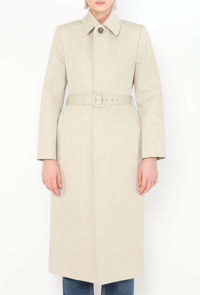 Balenciaga 2018 Belted Hourglass Trench - 1 Balenciaga 2018 Belted Hourglass Trench - 1