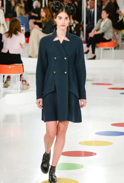 Chanel Resort 2016 Paris-Seoul Notched Coat - 2 Chanel Resort 2016 Paris-Seoul Notched Coat - 2