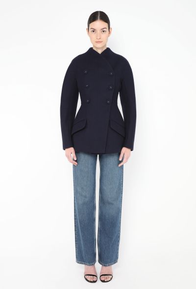 Proenza Schouler 2019 Felted Hourglass Peacoat - 2 Proenza Schouler 2019 Felted Hourglass Peacoat - 2