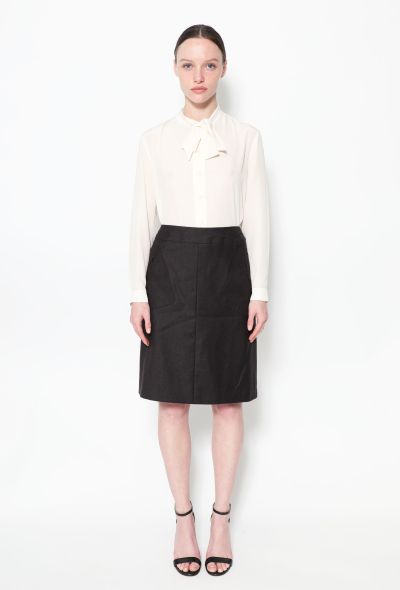 Chanel Zip Pocket 'CC' Skirt - 2