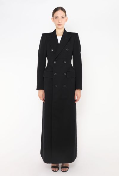 Balenciaga 2023 Wardrobe Hourglass Coat - 1