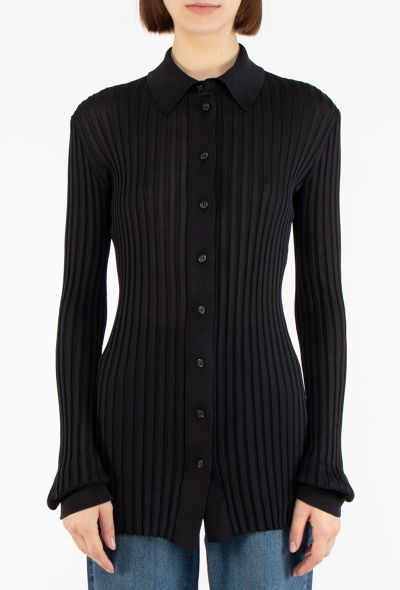 Bottega Veneta Resort 2020 Ribbed Knit Top - 1