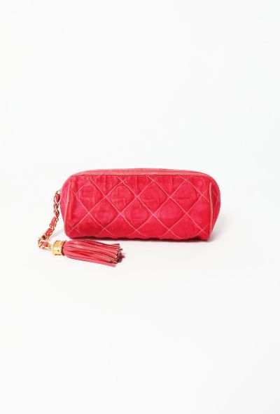                             '90s Quilted Tassel Pouch - 1