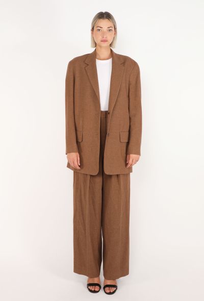 The Row Stonna Felted Cashmere Suit, 2022 - 2