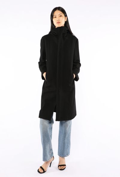 Yohji Yamamoto Wool Zip Duffle Coat - 1