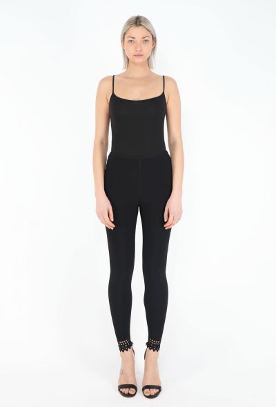 Alaïa Re-Edition '92 Laser-cut Leggings - 1