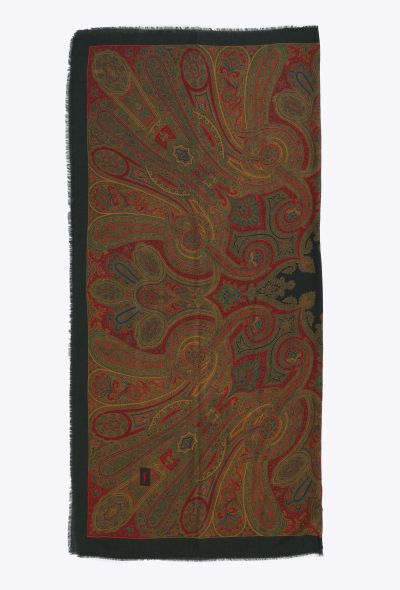 Saint Laurent Late '70s Russian Paisley Shawl - 2