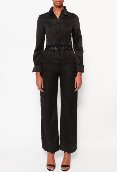                                         &#039;70s Embellished Silk Jumpsuit-2