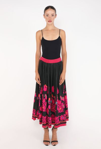World Treasures Traditional Embroidered Skirt, 1970s - 1