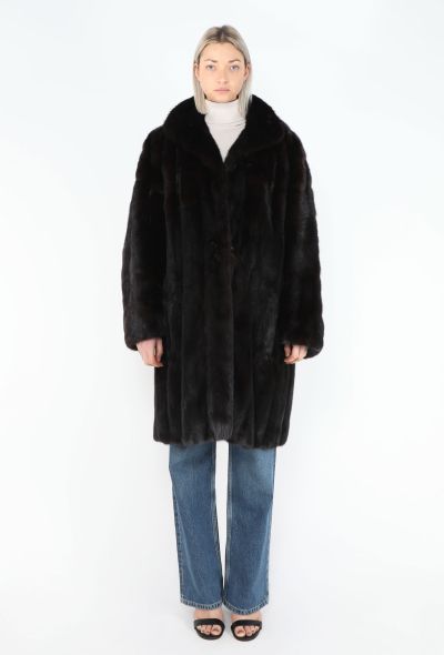 Dior Vintage Mink Fur Coat - 1