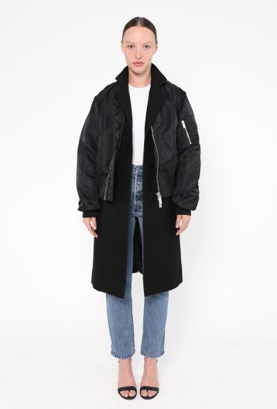 Sacai 2019 Layered Bomber Coat - 1 Sacai 2019 Layered Bomber Coat - 1
