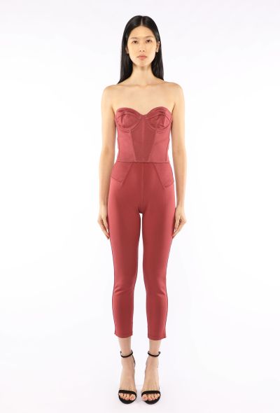 Alaïa Jersey Corset Ensemble, 1985 - 1