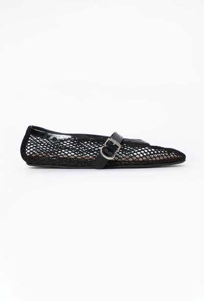 Alaïa Fishnet Ballet Flats, 2023 - 1