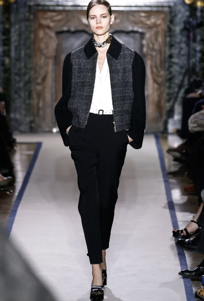 Saint Laurent Plaid Wool Jacket Ensemble, F/W 2011 - 2