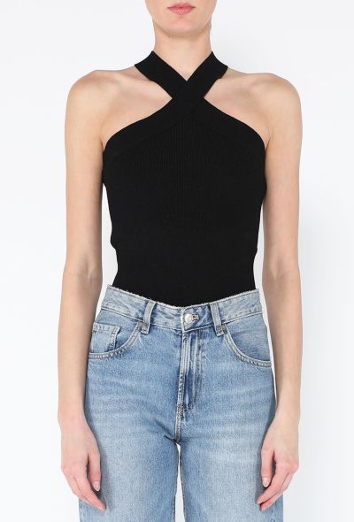 Khaite 2021 Ribbed Jersey Bodysuit - 1