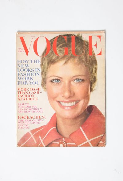                                         Vogue US April 1970-1