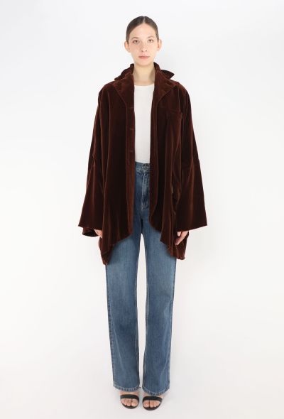 Romeo Gigli Early '90s Velvet Opera Coat - 2