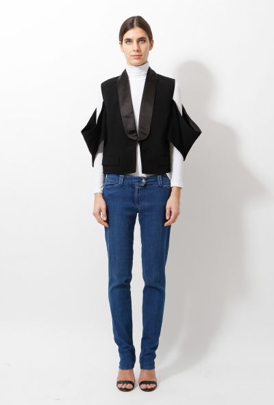                                         S/S 2016 Smoking Cut-Out Vest-1