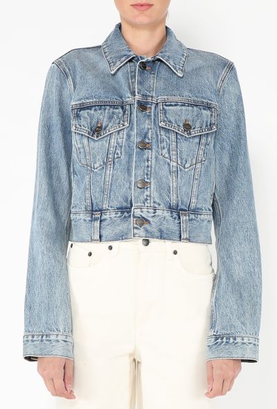 Khaite Resort 2023 Rizzo Denim Jacket - 1