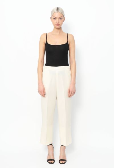 Céline Mid-Rise Cropped Trousers - 2