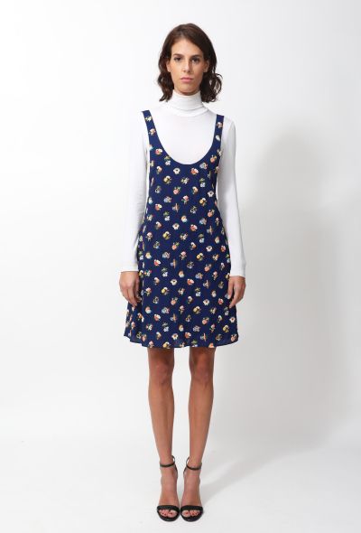 Louis Vuitton 2015 Floral Embroidered Dress - 1
