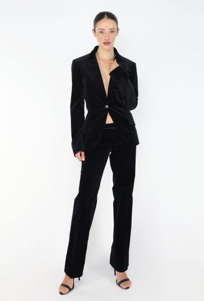 Gucci 2005 Velvet Horsebit Suit - 1