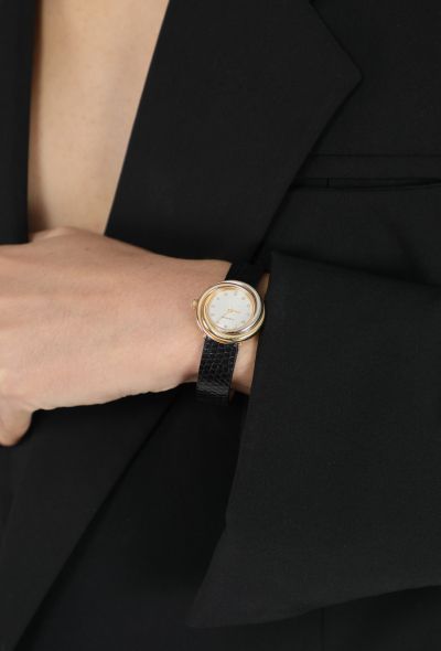 Cartier Vintage 18K Gold & Diamonds Trinity Watch - 2