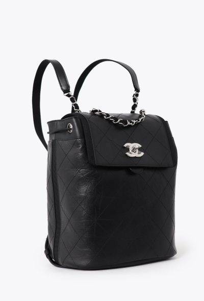 Chanel Black Classic Quilted Backpack - 2 Chanel Black Classic Quilted Backpack - 2