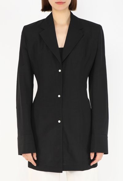 Prada Notched Tailored Blazer, S/S 2024 - 1
