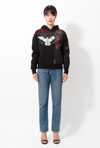 Alexander McQueen 2017 Cross Stitch Embroidered Hoodie - 2