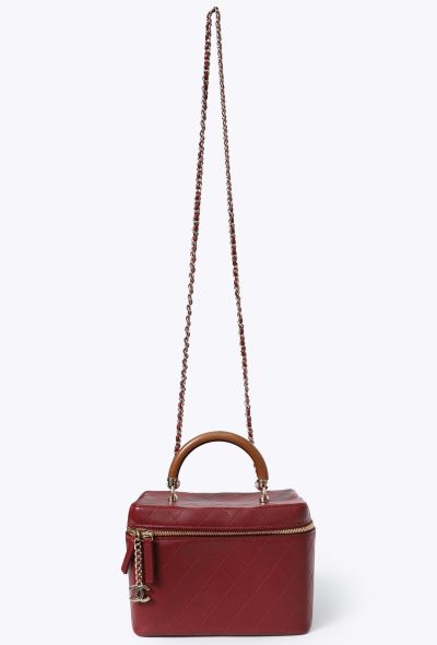 Chanel Knock On Wood Vanity Case Bag - 1