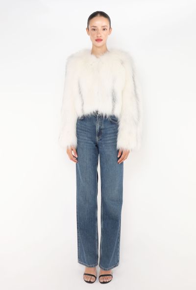 Prada Fox Fur Cropped Jacket - 2 Prada Fox Fur Cropped Jacket - 2