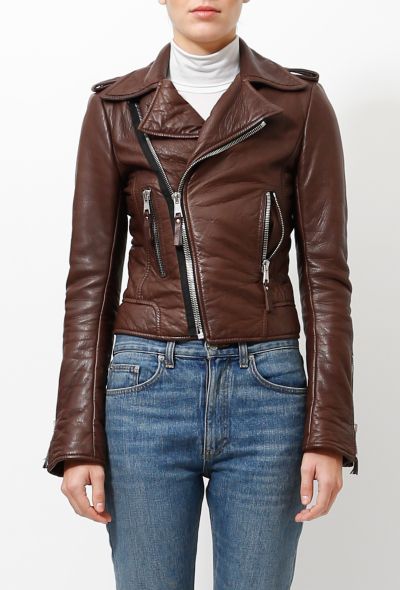                             Biker Leather Jacket - 2