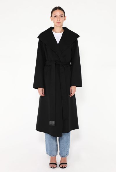 Loewe 2023 Belted Shawl Wrap Coat - 1 Loewe 2023 Belted Shawl Wrap Coat - 1