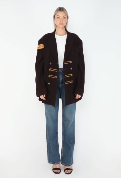 Yohji Yamamoto COLLECTOR F/W 1992 Napoleonic Peacoat - 1