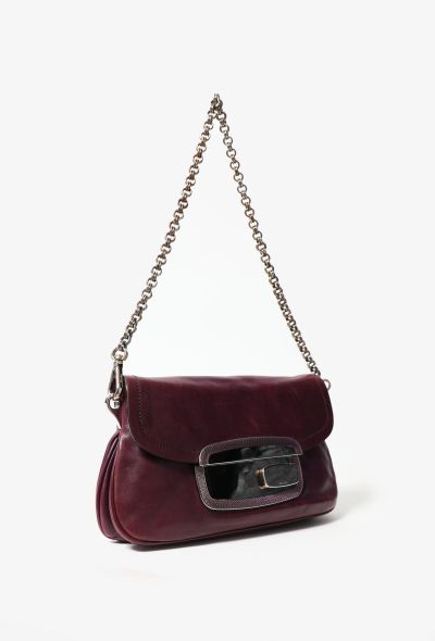                                         Purple Mirror Shoulder Bag-2