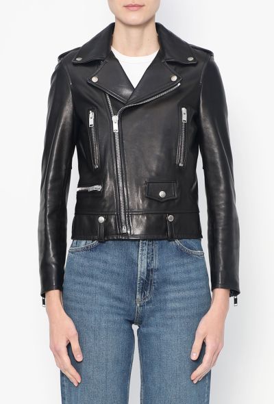Saint Laurent S/S 2013 Leather Biker Jacket - 1 Saint Laurent S/S 2013 Leather Biker Jacket - 1