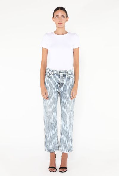 Dior 2019 Striped Denim Jeans - 1