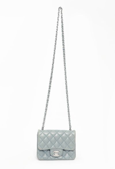 Chanel Blue Classic Mini Timeless Bag - 1