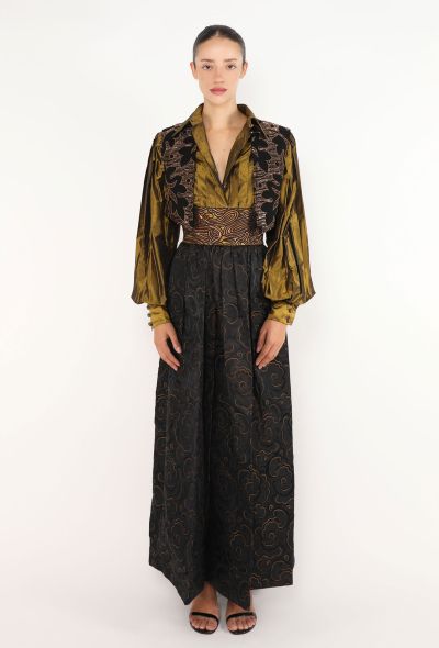 Bob Mackie Embellished Gown Ensemble, 1980s - 1