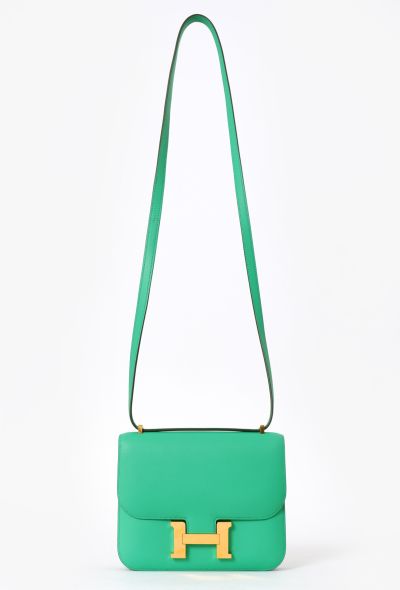 Hermès Menthe Swift Mini Constance III - 2