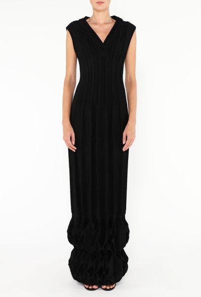 Alaïa 2013 Scalloped Honeycomb Gown - 2