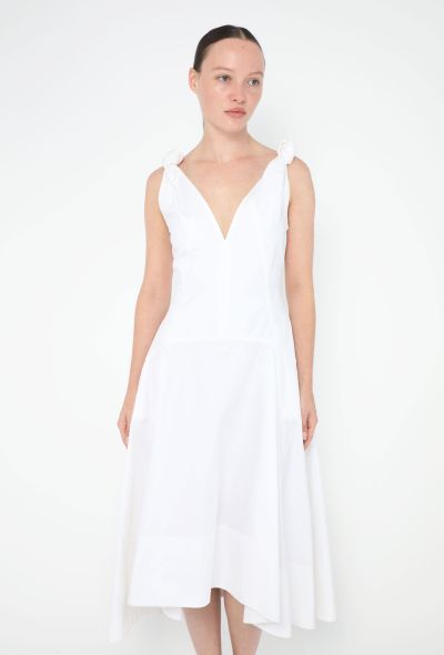 Bottega Veneta 2022 Asymmetrical Poplin Dress - 2 Bottega Veneta 2022 Asymmetrical Poplin Dress - 2